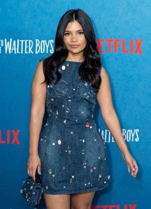 August 27, 2025, Bronx, New York, USA: Nikki Rodriguez wearing dress by Marc Jacobs, shoes by Christian Louboutin attends Netflix My Life with the Walter Boys Season 2 press junket at Netflix office in New York, NY on August 27, 2025. Bronx USA - ZUMAr339 20250827_znp_r339_051 Copyright: xLevxRadinx