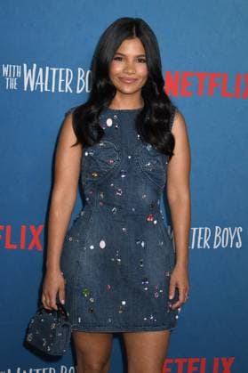 NEW YORK, NY- AUGUST 27: Nikki Rodriguez at Netflix™s Season 2 Photo Call for My Life With The Walter Boys at the Netflix New York Office in New York City on August 27, 2025. Copyright: xMediaPunchx