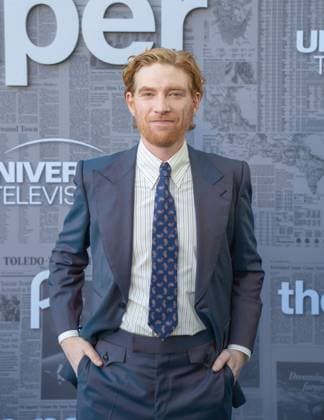 August 27, 2025, Pasadena, California, USA: Domhnall Gleeson arrives on the red carpet at the premiere of Ã¢â‚¬oeThe PaperÃ¢â‚¬Â tv show event on August 27th, 2025 at HARMONY GOLD 7655 W. Sunset Boulevard Pasadena USA - ZUMAt169 20250827_zep_t169_017 Copyright: xConnorxTerryx