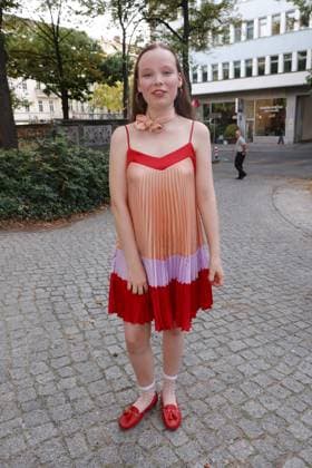 27.08.2025 , Laeni Geiseler zur Premiere von In die Sonne schauen, Delphi-Filmpalast , Berlin, Berlin