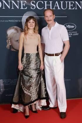 27.08.2025 , Lea Drinda und Martin Rother zur Premiere von In die Sonne schauen, Delphi-Filmpalast , Berlin, Berlin