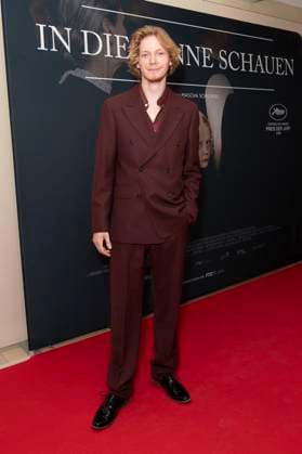 Filip Schnack bei der Premiere des Kinofilms In die Sonne schauen Sound of Falling im Delphi Filmpalast. Berlin, 27.08.2025
