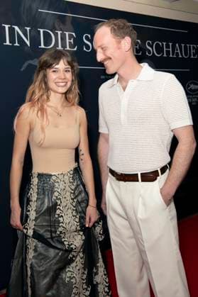 Lea Drinda und Martin Rother bei der Premiere des Kinofilms In die Sonne schauen Sound of Falling im Delphi Filmpalast. Berlin, 27.08.2025