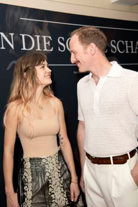 Lea Drinda und Martin Rother bei der Premiere des Kinofilms In die Sonne schauen Sound of Falling im Delphi Filmpalast. Berlin, 27.08.2025