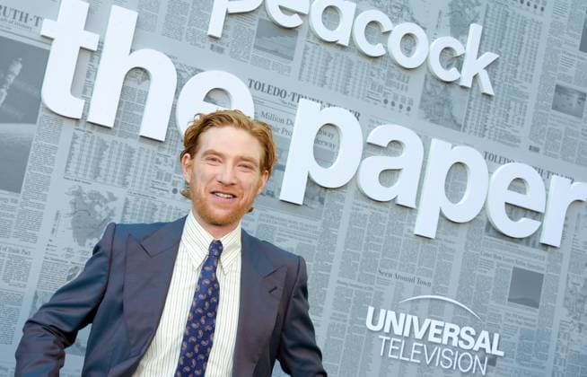 Los Angeles premiere of Universal Television s The Paper at Harmony Gold Featuring: Domhnall Gleeson Where: Los Angeles, California, United States When: 27 Aug 2025 Credit: Faye s Vision Cover Images EDITORIAL USE ONLY. NOT FOR USE BY NEWSPAPERS BASED IN THE UK. Copyright: xx coverimg55018154