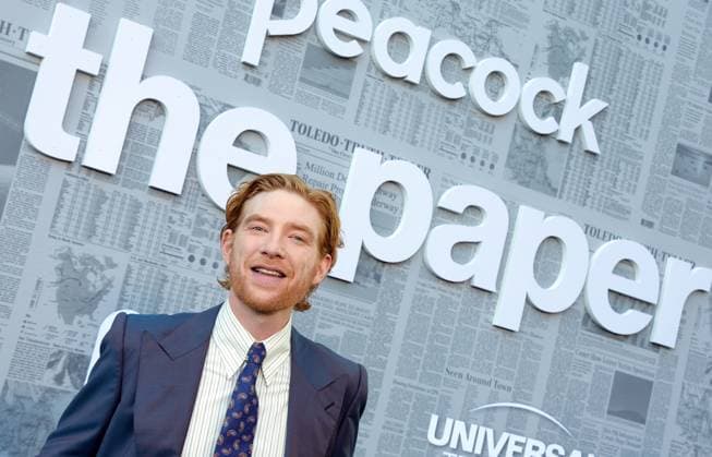 Los Angeles premiere of Universal Television s The Paper at Harmony Gold Featuring: Domhnall Gleeson Where: Los Angeles, California, United States When: 27 Aug 2025 Credit: Faye s Vision Cover Images EDITORIAL USE ONLY. NOT FOR USE BY NEWSPAPERS BASED IN THE UK. Copyright: xx coverimg55018157