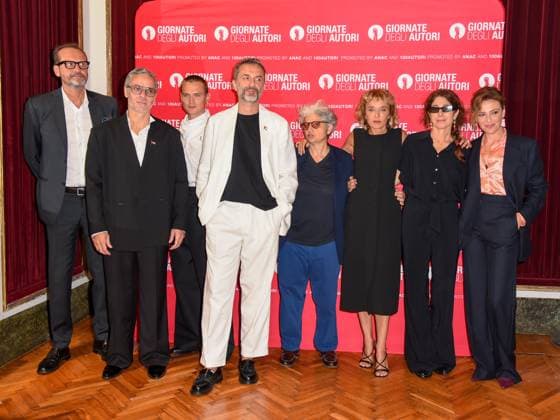 Venice, 82nd Venice International Film Festival 2025 - day 2 - presentation of the film La Gioia In the photo: cast  Copyright: xFrancescaxViecelix xipa-agency.netx xFrancescaxViecelix IPA_Agency_IPA63488140