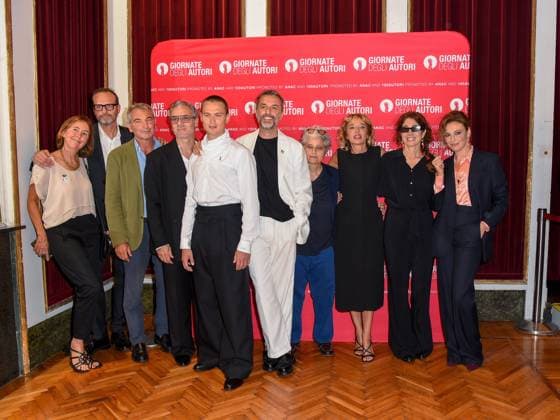 Venice, 82nd Venice International Film Festival 2025 - day 2 - presentation of the film La Gioia In the photo: cast  Copyright: xFrancescaxViecelix xipa-agency.netx xFrancescaxViecelix IPA_Agency_IPA63488154