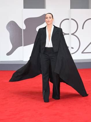 Venice, 82nd Venice International Film Festival 2025 - Evening 2. Red Carpet Film Bugonia. Pictured: Noomi Rapace  Copyright: xSimonexComix xipa-agency.netx xPoolxPhotoxEventsx06x IPA_Agency_IPA63489900