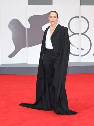 Venice, Italy: Venice, 82nd Venice International Film Festival 2025 - Evening 2. Red Carpet Film Bugonia. Pictured: Noomi Rapace Venice Italy  - ZUMAp169 20250828_zea_p169_931 Copyright: xSimonexComix