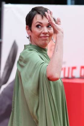 . 28 08 2025. London, United Kingdom. Olivia Colman arriving at The Roses premiere in London.  xStephenxLockx xi-Imagesx IIM-26173-0008