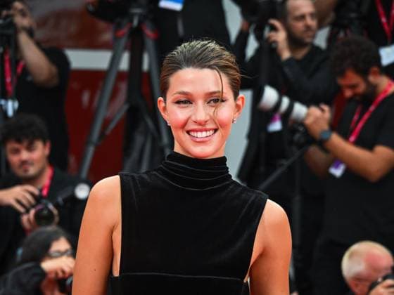 Venice, ITALY: Venice, 82nd Venice International Film Festival 2025 - Evening 2 - Red Carpet for the film Bugonia - Pictured: Natalia Paragoni Venice ITALY  - ZUMAp169 20250828_zea_p169_1020 Copyright: xManuelexMangiarottix