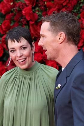 . 28 08 2025. London, United Kingdom. Olivia Colman and Benedict Cumberbatch at The Roses premiere in London.  xStephenxLockx xi-Imagesx IIM-26173-0015