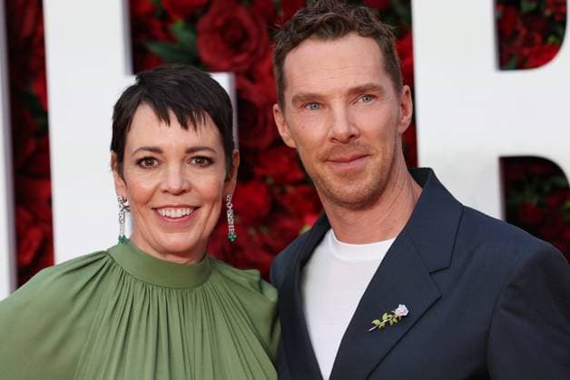 . 28 08 2025. London, United Kingdom. Olivia Colman and Benedict Cumberbatch at The Roses premiere in London.  xStephenxLockx xi-Imagesx IIM-26173-0016