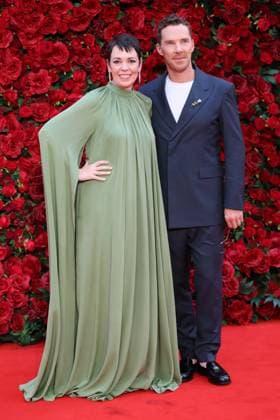 . 28 08 2025. London, United Kingdom. Olivia Colman and Benedict Cumberbatch at The Roses premiere in London.  xStephenxLockx xi-Imagesx IIM-26173-0019