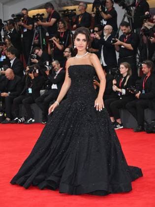 Venice, 82nd Venice International Film Festival 2025 - Evening 2. Red Carpet Film Bugonia. Pictured: Nojoud Alrumaihi  Copyright: xSimonexComix xipa-agency.netx xPoolxPhotoxEventsx06x IPA_Agency_IPA63493098