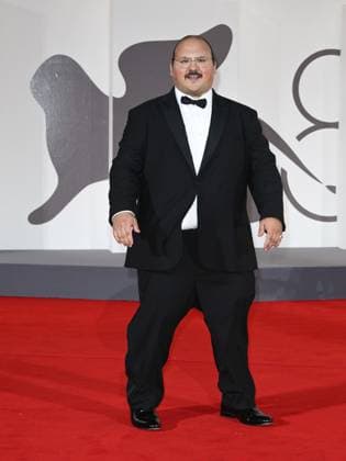 Venice, 82nd Venice International Film Festival 2025 - Evening 2. Red Carpet Film Bugonia. Pictured: Stavros Halkias  Copyright: xSimonexComix xipa-agency.netx xPoolxPhotoxEventsx06x IPA_Agency_IPA63493101