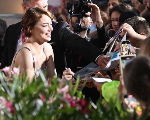 Celebrities attend the Bugonia premiere on day 2 of the 82nd Venice International Film Festival Where: Venice, Italy When: 28 Aug 2025 Credit: Cover Images EDITORIAL USE ONLY. NOT FOR USE BY NEWSPAPERS BASED IN THE UK. Copyright: xx coverimg55020644