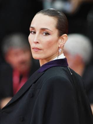 Swedish actress Noomi Rapace attends the premiere of Bugonia at the 82nd Venice Film Festival in Venice, Italy on Thursday, August 28, 2025.  VEN20250828167 RUNExHELLESTAD