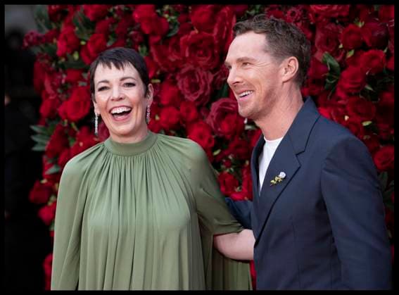 . 28 08 2025. London, United Kingdom. Olivia Colman and Benedict Cumberbatch at The Roses premiere in London.  xStephenxLockx xi-Imagesx IIM-26173-0028