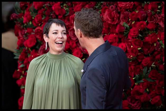 . 28 08 2025. London, United Kingdom. Olivia Colman and Benedict Cumberbatch at The Roses premiere in London.  xStephenxLockx xi-Imagesx IIM-26173-0024