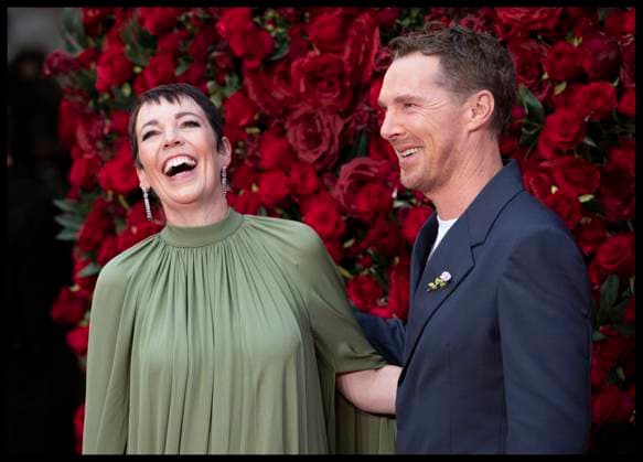 . 28 08 2025. London, United Kingdom. Olivia Colman and Benedict Cumberbatch at The Roses premiere in London.  xStephenxLockx xi-Imagesx IIM-26173-0026