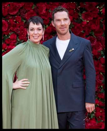 . 28 08 2025. London, United Kingdom. Olivia Colman and Benedict Cumberbatch at The Roses premiere in London.  xStephenxLockx xi-Imagesx IIM-26173-0031