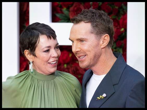 . 28 08 2025. London, United Kingdom. Olivia Colman and Benedict Cumberbatch at The Roses premiere in London.  xStephenxLockx xi-Imagesx IIM-26173-0043