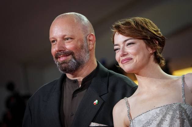 Bugonia red carpet during the 82nd Venice International Film Festival in Venice, Italy on 28 August 2025. Yorgos Lanthimos and Emma Stone attend attends the Bugonia red carpet during the 82nd Venice International Film Festival in Venice, Italy on 28 August 2025., Credit:Stefano Costantino TTL Avalon Italy, Venice  Copyright: xStefanoxCostantinoxTTLx xAvalonx 1032116107