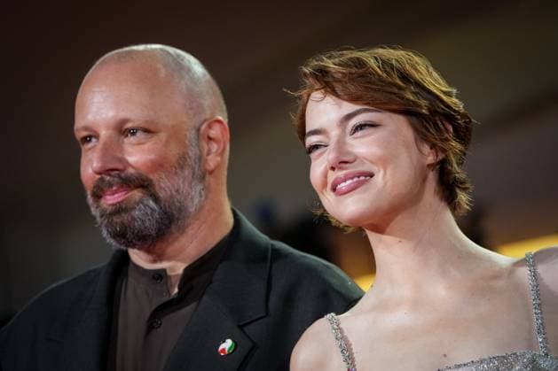 Bugonia red carpet during the 82nd Venice International Film Festival in Venice, Italy on 28 August 2025. Yorgos Lanthimos and Emma Stone attend attends the Bugonia red carpet during the 82nd Venice International Film Festival in Venice, Italy on 28 August 2025., Credit:Stefano Costantino TTL Avalon Italy, Venice  Copyright: xStefanoxCostantinoxTTLx xAvalonx 1032116115