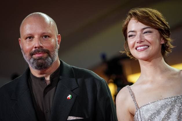 Bugonia red carpet during the 82nd Venice International Film Festival in Venice, Italy on 28 August 2025. Yorgos Lanthimos and Emma Stone attend attends the Bugonia red carpet during the 82nd Venice International Film Festival in Venice, Italy on 28 August 2025., Credit:Stefano Costantino TTL Avalon Italy, Venice  Copyright: xStefanoxCostantinoxTTLx xAvalonx 1032116123