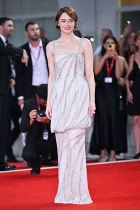 Venice Bugonia Premiere AM Emma Stone attending the Bugonia Premiere as part of the 82nd Venice International Film Festival at the Lido in Venice, Italy on August 28, 2025. Photo by Aurore Marechal ABACAPRESS.COM Venice Italy  Copyright: xMarechalxAurore ABACAx