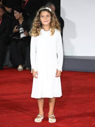Venice, 82nd Venice International Film Festival 2025 - Evening 2. Red Carpet Film Jay Kelly. Pictured: Lucrezia Guglielmino  Copyright: xSimonexComix xipa-agency.netx xPoolxPhotoxEventsx06x IPA_Agency_IPA63497378