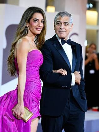 Venice, 82nd Venice International Film Festival 2025 - Evening 2 - Red Carpet for the film Jay Kelly - Pictured: George and Amal Clooney  Copyright: xManuelexMangiarottix xipa-agency.netx xPoolxPhotoxEventsx06x IPA_Agency_IPA63498576