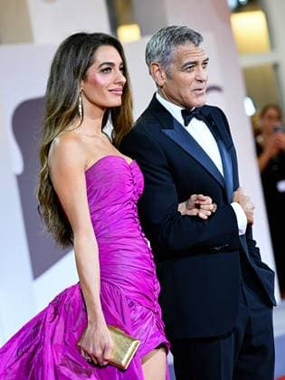 Venice, 82nd Venice International Film Festival 2025 - Evening 2 - Red Carpet for the film Jay Kelly - Pictured: George and Amal Clooney  Copyright: xManuelexMangiarottix xipa-agency.netx xPoolxPhotoxEventsx06x IPA_Agency_IPA63498584