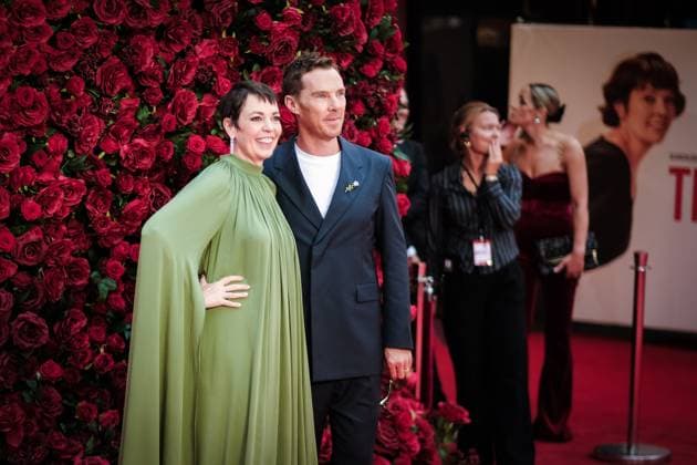 UK Premiere of The Roses on Thursday 28 August 2025 Olivia Colman and Benedict Cumberbatch seen at the UK Premiere of The Roses during Frightfest 2025 at ODEON LUXE Leicester Square, London on Thursday 28 August 2025., Credit:Julie Edwards Avalon  Copyright: xJuliexEdwardsx xAvalonx 1032134753