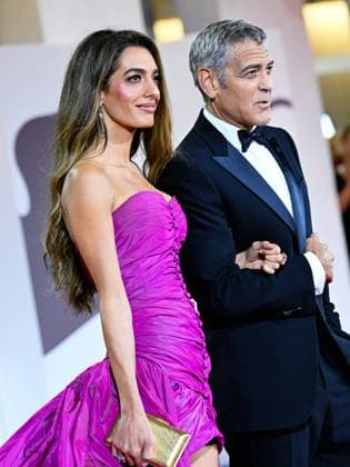 Venice, 82nd Venice International Film Festival 2025 - Evening 2 - Red Carpet for the film Jay Kelly - Pictured: George and Amal Clooney  Copyright: xManuelexMangiarottix xipa-agency.netx xPoolxPhotoxEventsx06x IPA_Agency_IPA63498585