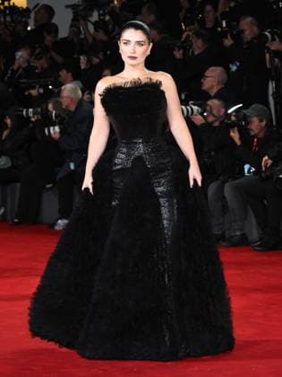 Venice, 82nd Venice International Film Festival 2025 - Evening 2. Red Carpet Film Jay Kelly. Pictured: Eve Hewson  Copyright: xSimonexComix xipa-agency.netx xPoolxPhotoxEventsx06x IPA_Agency_IPA63499326
