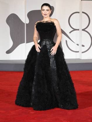 Venice, 82nd Venice International Film Festival 2025 - Evening 2. Red Carpet Film Jay Kelly. Pictured: Eve Hewson  Copyright: xSimonexComix xipa-agency.netx xPoolxPhotoxEventsx06x IPA_Agency_IPA63499360