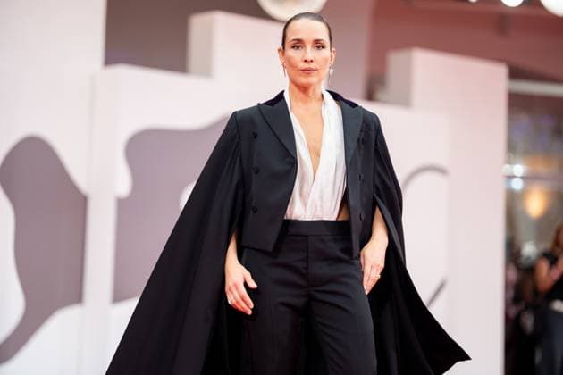Bugonia Red Carpet - The 82nd Venice International Film Festival Noomi Rapace attends the Bugonia red carpet during the 82nd Venice International Film Festival in Venice, Italy, on August 28, 2025. Venice Italy  Copyright: xLucaxCarlinox originalFilename: carlino-notitle250828_npcM9.jpg