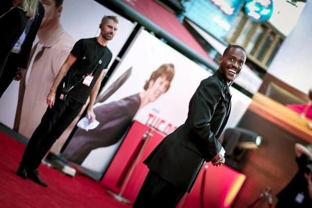 Ncuti Gatwa bei der Premiere des Kinofilms The Roses Die Rosenschlacht im Odeon Luxe Leicester Square. London, 28.08.2025