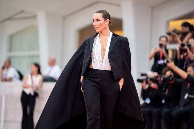 Bugonia Red Carpet - The 82nd Venice International Film Festival Noomi Rapace attends the Bugonia red carpet during the 82nd Venice International Film Festival in Venice, Italy, on August 28, 2025. Venice Italy  Copyright: xLucaxCarlinox originalFilename: carlino-notitle250828_npJJE.jpg