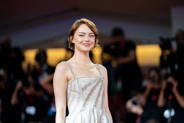 Bugonia Red Carpet - The 82nd Venice International Film Festival Emma Stone attends the Bugonia red carpet during the 82nd Venice International Film Festival in Venice, Italy, on August 28, 2025. Venice Italy  Copyright: xLucaxCarlinox originalFilename: carlino-notitle250828_npOZm.jpg
