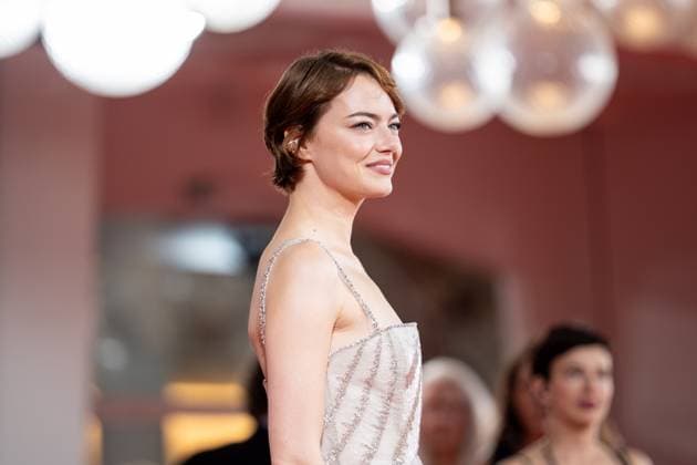 Bugonia Red Carpet - The 82nd Venice International Film Festival Emma Stone attends the Bugonia red carpet during the 82nd Venice International Film Festival in Venice, Italy, on August 28, 2025. Venice Italy  Copyright: xLucaxCarlinox originalFilename: carlino-notitle250828_npDjk.jpg
