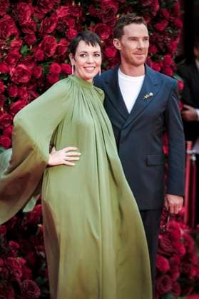 Olivia Colman und Benedict Cumberbatch bei der Premiere des Kinofilms The Roses Die Rosenschlacht im Odeon Luxe Leicester Square. London, 28.08.2025