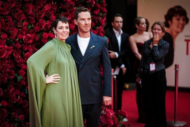Olivia Colman und Benedict Cumberbatch bei der Premiere des Kinofilms The Roses Die Rosenschlacht im Odeon Luxe Leicester Square. London, 28.08.2025