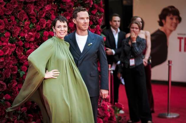 Olivia Colman und Benedict Cumberbatch bei der Premiere des Kinofilms The Roses Die Rosenschlacht im Odeon Luxe Leicester Square. London, 28.08.2025