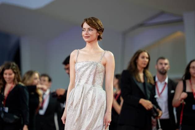 Bugonia Red Carpet - The 82nd Venice International Film Festival Emma Stone attends the Bugonia red carpet during the 82nd Venice International Film Festival in Venice, Italy, on August 28, 2025. Venice Italy  Copyright: xLucaxCarlinox originalFilename: carlino-notitle250828_npOMJ.jpg