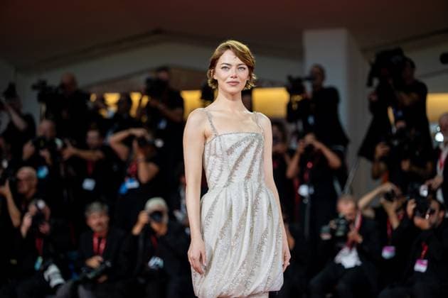 Bugonia Red Carpet - The 82nd Venice International Film Festival Emma Stone attends the Bugonia red carpet during the 82nd Venice International Film Festival in Venice, Italy, on August 28, 2025. Venice Italy  Copyright: xLucaxCarlinox originalFilename: carlino-notitle250828_npYEU.jpg