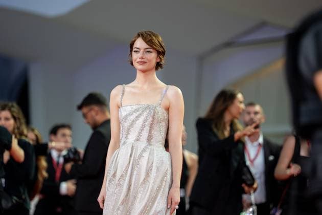 Bugonia Red Carpet - The 82nd Venice International Film Festival Emma Stone attends the Bugonia red carpet during the 82nd Venice International Film Festival in Venice, Italy, on August 28, 2025. Venice Italy  Copyright: xLucaxCarlinox originalFilename: carlino-notitle250828_npZZS.jpg